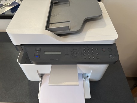 Riyadh, Electronics, SAR 350,  HP Laser MFP 137fnw , Print, Copy, Scan - White []4ZB84], Standard