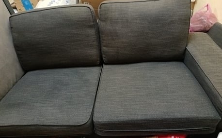Riyadh, Furniture, SAR 600,  Ikea Green 7 Seater Sofa Excellent Condition