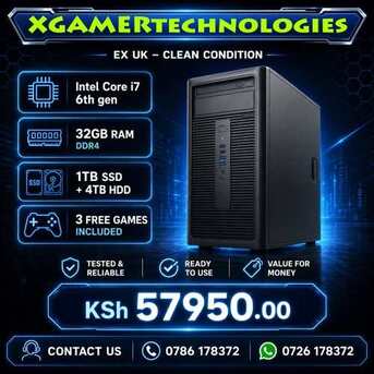 Nairobi, Computers, KES 57950,  Readied Intel Core I7 HP Business Tower Desktop