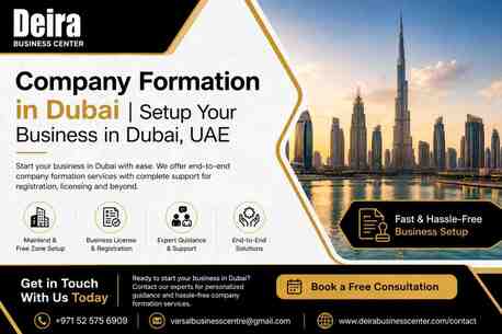 Dubai, Business, Company Formation In Dubai | Setup Your Business In Dubai, UAE