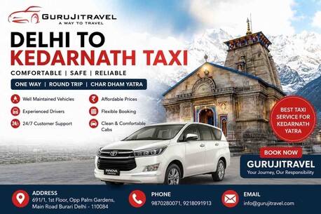 New Delhi, Guest Posting, Delhi To Kedarnath Innova Crysta Service &ndash; Guruji Travel