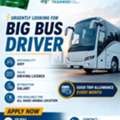 Hiring Big Bus Driver Any Nationality Contact Soon