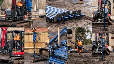 Sydney, Construction, Screw Piling Services And Helical Pile Installation Experts