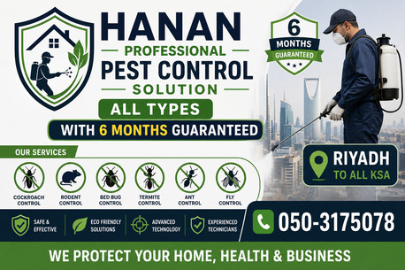 Mi Kal, Pest Control, HANAN PROFESSIONAL PEST?CONTROL Bed BUGS]+[]SOLUTION ALL TYPES WITH 6 MONTHS GUARANTEED(!)