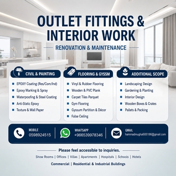 Dammam, Construction, Gypsum Board, False Ceiling, Cement Board & Interior Fit-Out Specialists &ndash; Dammam