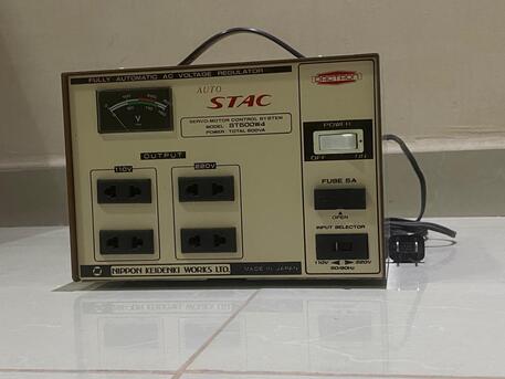 Khobar, Electronics, SAR 145,  Automatic AC Voltage Regulator (Voltage Stabilizer) For Sale !  Only 145 SAR