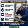 Pipe Fitter (Indian & Bangladesh Nationals Only)