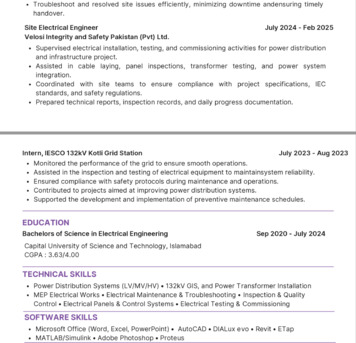 Riyadh, Job Seekers, Electrical Engineer / Electrical Site Engineer / MEP Engineer
