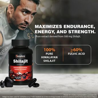 Hara, Health & Beauty Items, SAR 40,  Himalaya Shilajit Capsule |60s| Pack For Sale.....