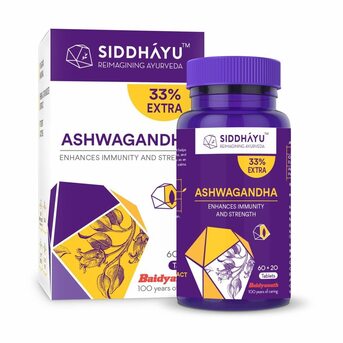 Riyadh, Health & Beauty Items, SAR 30,  Baidyanath Ashwagandha Immunity Booster, Strength & Stress Support | Ayurvedic Tabs 4 Sale