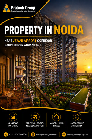 Noida, Real Estate, Property In Noida Near Jewar Airport Corridor Early Buyer Advantage