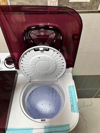 Al Iskan, Appliances, SAR 325,  Geepas 5.0 Kg Twin Tub Semi-Automatic Washing Machine- GSWM18045