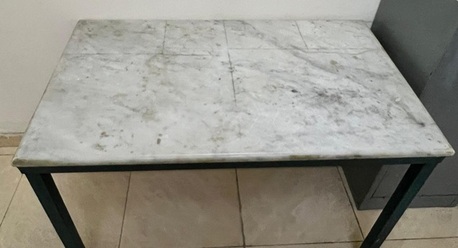 Al Iskan, Household Items, SAR 75,  Single Door Metal Wardrobe (SAR 75) & Steel Table (SAR 50)