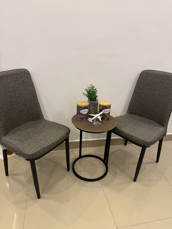 Olaya, Furniture, SAR 450,  4 Chairs, 4 Seater Table And 2 Bar Tables