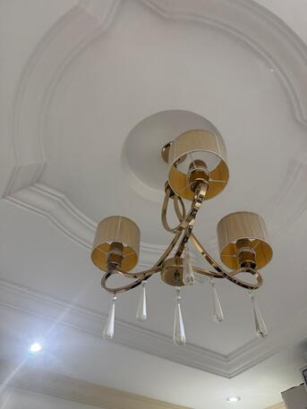 Jeddah, Household Items, SAR 150,  Chandeliers 2 Pcs (6 Bulbs And 3 Bulbs)