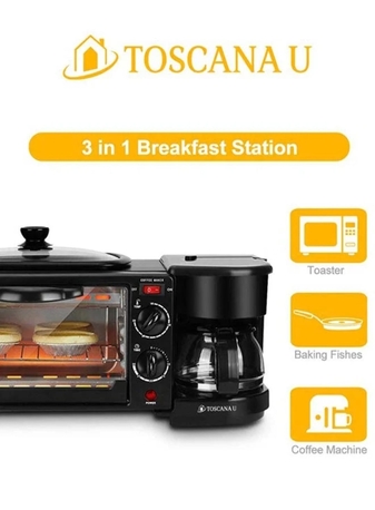 Riyadh, Appliances, SAR 200,  3 In 1 Toscana U Oven ,grill And Coffee Machine For Sale