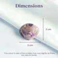 INR 499,  Buy Amethyst Tumble Stone For Calmness And Clarity