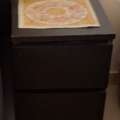 SAR 275,  IKEA 2 Chesters Of 2 Drawers, Black-brown