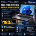 BHD 183,  11th Generation DELL Core I7 Laptop Metallic 32GB DDR4 RAM + 512GB NVMe SSD 14