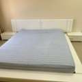 BHD 65,  King Size Bed 180x200cm + Mattress With Two Side Tables - Excellent Condition