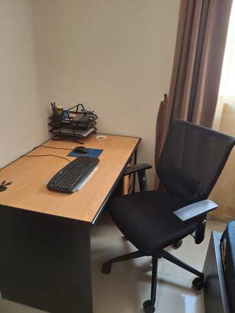 Jeddah, Furniture, SAR 850,  Study Table And Study Chair For Sale