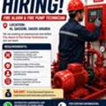 🚨 Hiring: Fire Alarm & Fire Pump Technician 🚨  📍 Location: Al Qassim, Saudi Arabia  We