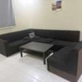 SAR 350,  L-Shaped Sofa Set With Center Table For Sale &ndash; Good Condition