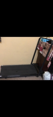 Dammam, Appliances, SAR 700,  A Lightweight Foldable Walking Pad Controlled By A Remote With Wheels For Easy Rolling