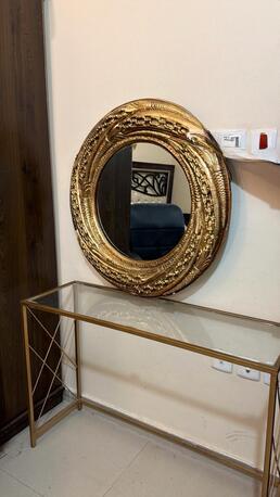 Madinah, Furniture, SAR 300,  Beautiful Console With Golden Touch Only 300
