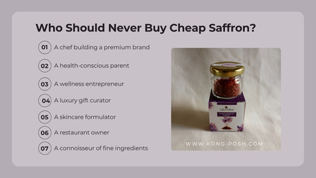 Kuala Lumpur, Health & Beauty Items, 100% Organic Kashmiri Saffron In Malaysia
