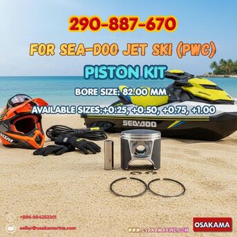 Rio de Janeiro, Auto Parts, BRL 99999,  290-887-670 Piston Kit For Sea-Doo 720 PWC