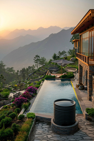 New Delhi, Education, Monolith Resort Bhimtal &ndash; Resort Architecture By Gautam Bhatia