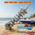 BRL 99999,  6G5-11411-00 / 6G5-11411-01 Yamaha V6 Crankshaft Engine