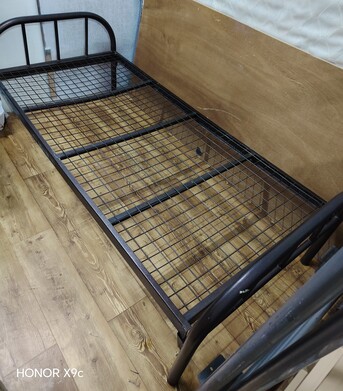 Riyadh, Furniture, SAR 150,  Single Steel Bed For Sale