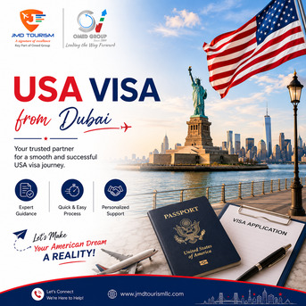 Dubai, Business, Professional USA Visa From Dubai Services For Holiday Travel