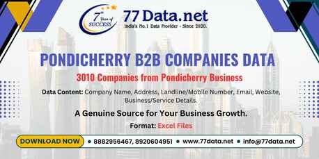 New Delhi, Business, Verified List Of Companies In Pondicherry With Free Sample Data