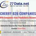 Verified List Of Companies In Pondicherry With Free Sample Data
