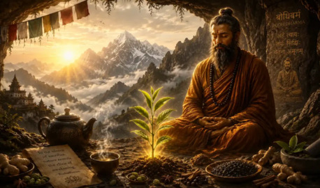 Kerala, Food & Drink, What Is The Indian Legend Regarding The Discovery Of Tea? A Fascinating Tale Of Bodhidharm