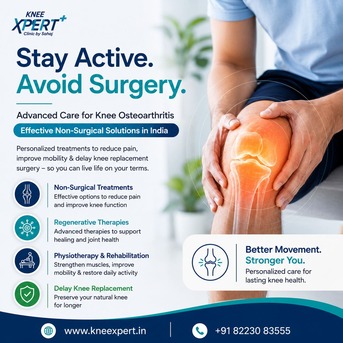 Indore, Health, Knee Osteoarthritis Treatment Without Surgery In India &ndash; KneeXpert