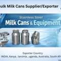 INR 100,  Bulk Milk Cans Supplier & Manufacturers In India