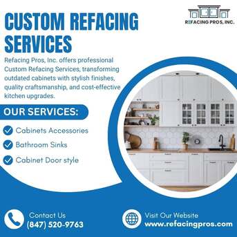 Chicago, Legal, Affordable Custom Cabinet Refacing Services In Chicago