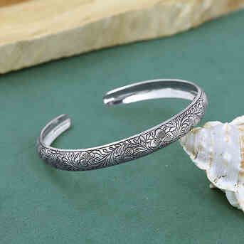 Jaipur, Jewelry, INR 5600,  Buy Now Perfect Fit Silver Bracelets Online