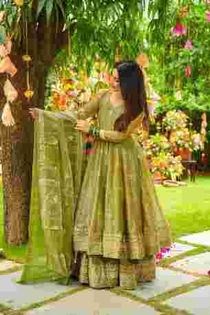 Jaipur, Clothing & Accessories, INR 7000,  Buy Idaho Sienna Sage Suit Set Online