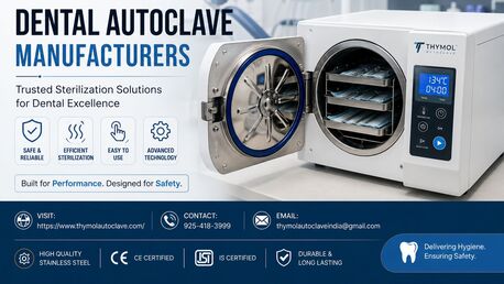 New Delhi, Machinery, Dental Autoclave Manufacturers - Thymol Autoclave India