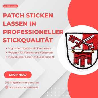 Berlin, Business, Patch Sticken Lassen In Professioneller Stickqualität