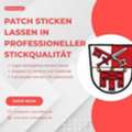 Patch Sticken Lassen In Professioneller Stickqualität