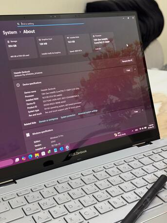 Ad Diriyah, Computers, SAR 3500,  Asus Zenbook 14 Flip OLED &ndash; Premium 2-in-1 Laptop (Excellent Condition)