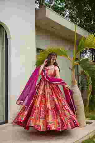 Jaipur, Clothing & Accessories, INR 7000,  Buy Idaho Rhythm Silk Heavy Maxi Set Online