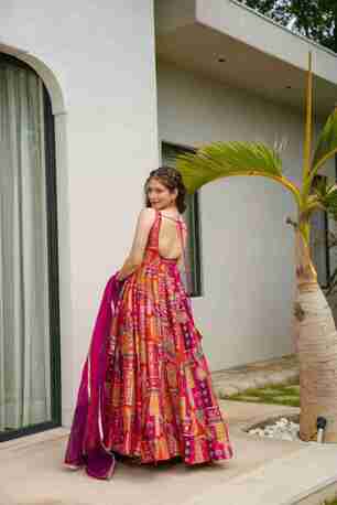 Jaipur, Clothing & Accessories, INR 7000,  Buy Idaho Rhythm Silk Heavy Maxi Set Online