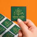 INR 6,  Square Stickers